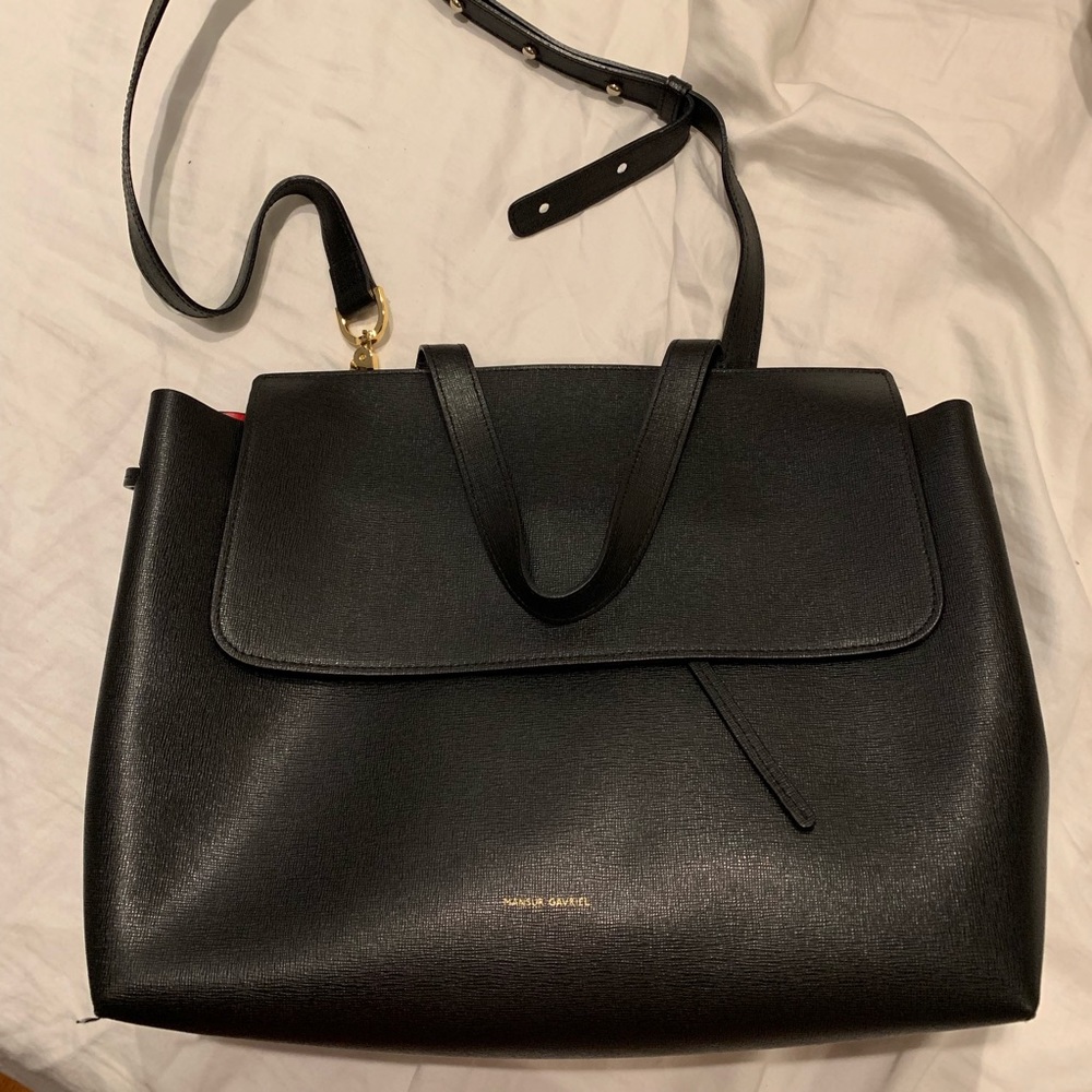 ❌SOLD❌ MANSUR GAVRIEL Black Lady Bag - Picture 1 of 6